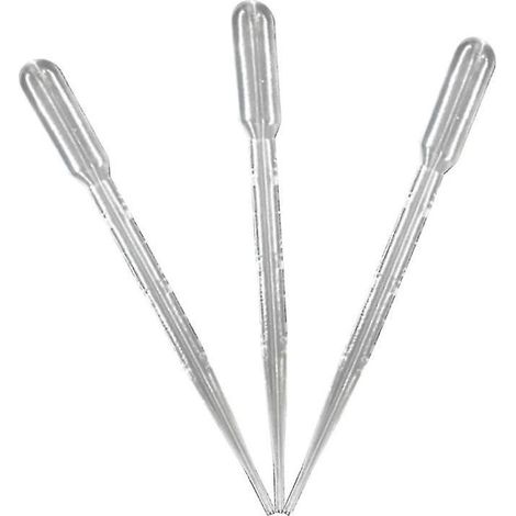 100 pipettes de 3 ml