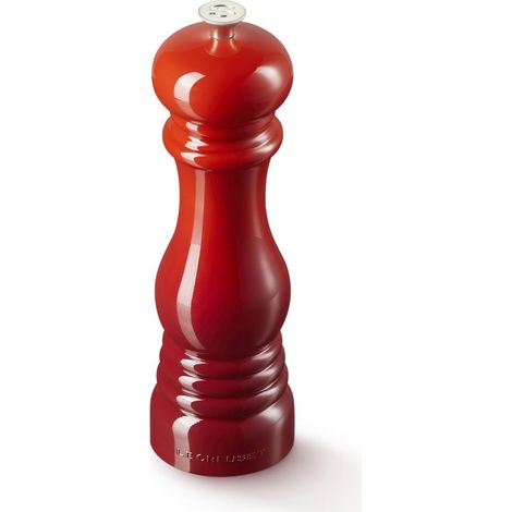 Moulin à Sel Classique Réglable, Plastique ABS Résistant aux Éclats, Anticorrosion, 21 cm, Cerise, 96002000060000 (1/5)