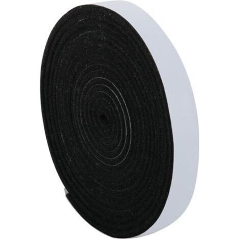 Smoker Gasket Gaskets, Felt Self Adhesive High Temperature Grill Gasket, Flame Retardant High Temperature BBQ Smoker Gasket for BBQ Smoker, 1/2" x 1/8" 3 Meters (1/5)