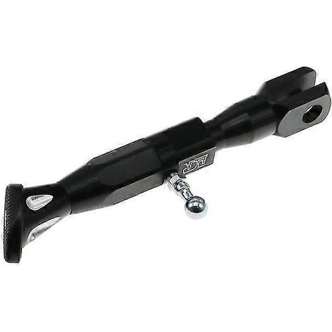 Motolovee Motorrad-Seitenständer, höhenverstellbar bis 2125 cm, Motorroller-Seitenständer, modifizierte Fußhalterung, CNC-gefräste Aluminiumlegierung – Schwarz (1/5)