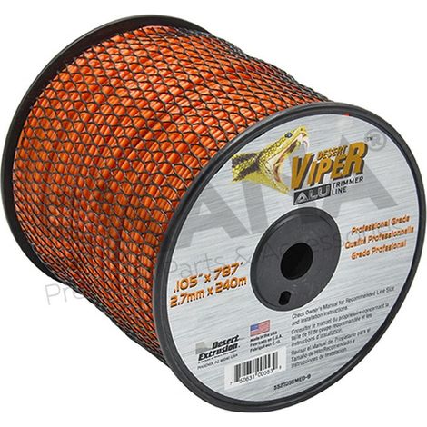TRIMMERLINIE RUND 2,7 MM RIF 1513125 KOMPATIBLE DESERT EXTRUSION