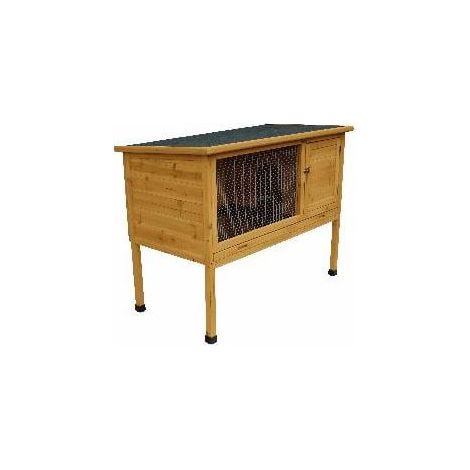 Kaninchenstall Bunny 116 x 63 x 92 cm Farbe braun Stall