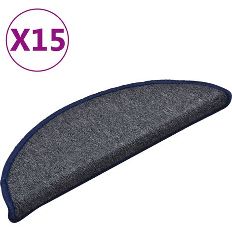 Maison Exclusive - Stufenmatten 15 Stk. 56x17x3 cm Dunkelgrau und