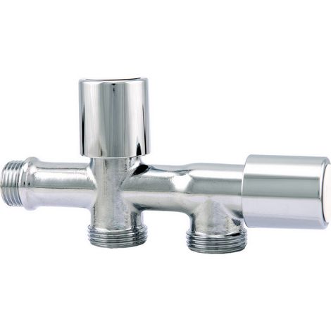 1PZ RUBINETTO IN OTTONE ATTACCO LAVATRICE E LAVASTOVIGLIE Art. 240 mis. 1/2