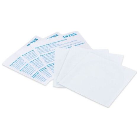 Kit di riparazione adesivo in plastica da 6 pezzi per piscine gonfiabili 59631 -