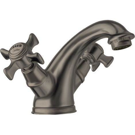 Robinet mélangeur lavabo CHAMBORD Métal brossé - Cristina Ondyna (1/4)