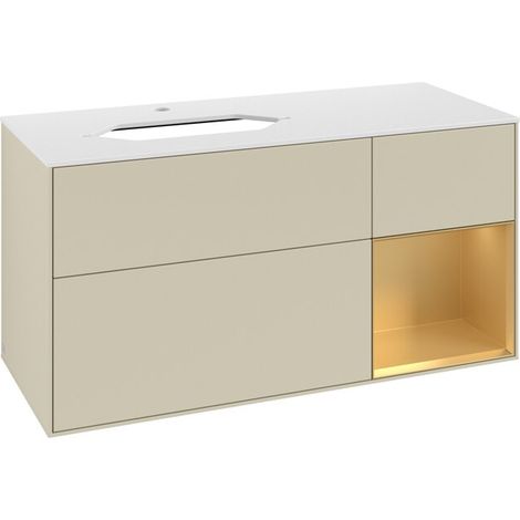 Villeroy & Boch F281HFHJ Meuble sous-lavabo Finion F28 (1/2)