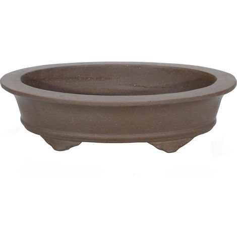 Vaso bonsai gres ovale cm. 24,5 (1/2)