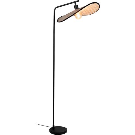 Lampe de pied en rotin Marywell 160 cm - 44047 (1/3)