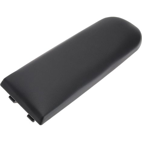 Couvercle d'accoudoir de console centrale en cuir compatible avec Jetta Compatible avec Golf 4 MK4 Compatible avec Passat B5 Compatible avec Polo 6R Noir (1/5)