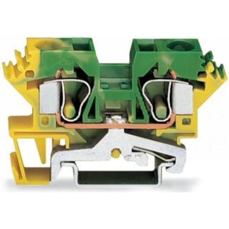 WAGO GmbH& Co. KG Schutzleiterklemme 0,2-10mmq gn/gelb 284-607 (1/2)