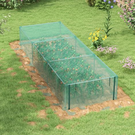 Filet de protection plantes zippé 125x373 cm OKMYHOME (1/5)