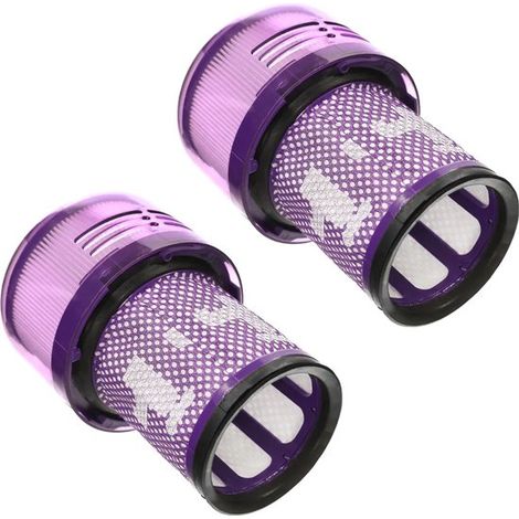 2 waschbare HEPA-Filter – Ersatzpackung, passend für Dyson V12 (SV20, SV26, SV30, SV34, SV35), 971517-01 (1/4)