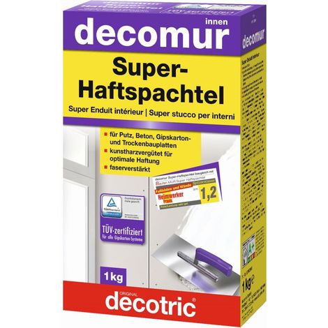 Decotric Decomur Super-Haftspachtel 1 kg Spachtelmassen