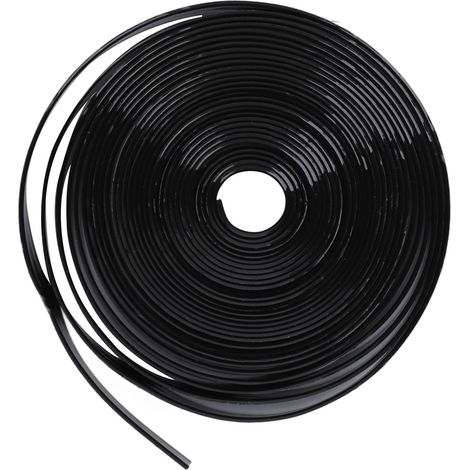 Bande adhésive kératine pour extension de cheveux 9mm, ruban wig tape noir résistant, fixation longue durée, rouleau double face 3m, usage professionnel coiffure. (1/5)