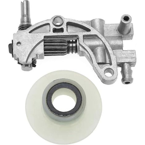 Ölpumpen-Schneckengetriebe-Kit für Kettensägen, kompatibel mit 5200, 4500, 5800, 58cc, 52cc, 45cc chinesischen Kettensägen, Ersatzteile von ladacee (1/5)