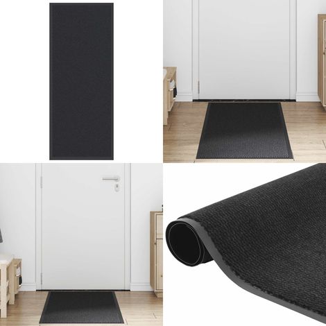 vidaXL Paillasson noir 60x150 cm (1/5)