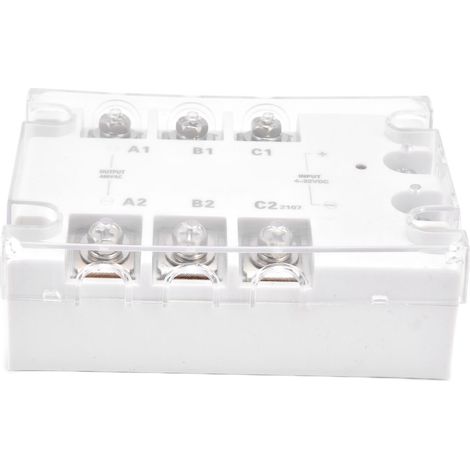Relais statique 3 phases AC automatique renforcé pour contrôle de température moteur TSR-150DA-R sans radiateur (1/5)