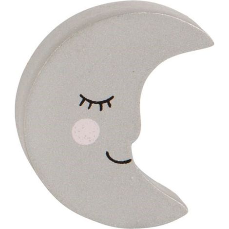MOON - Pomello in legno per mobili Sass & Belle (1/2)