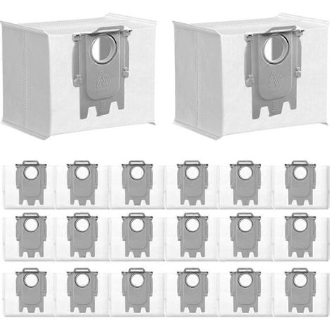 Aspirateur Bags de remplacement Fit pour Roborock Robot Aspirateur – Large Capacity Disposable Sac à poussière (1/5)