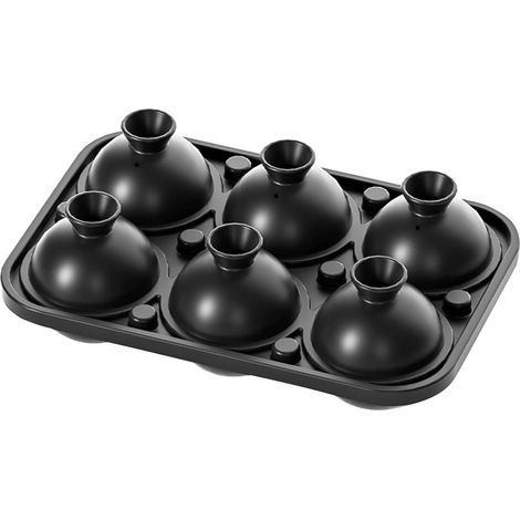 Machine à glaçons pratique à 6 cavités avec détails gravés pour glaçons en cristal pour barmen et divertisseurs