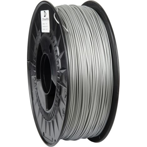 3DPower Basic PET-G Filament 1,75 mm Silber 1 kg (1/2)
