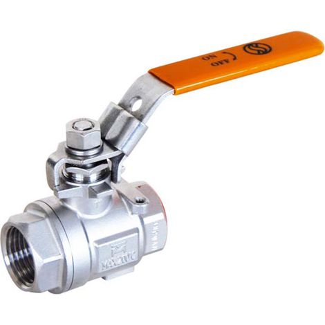 Vanne à sphère INOX SOLAIRE Femelle/Femelle 3/8" (12/17) PN63 - Sferaco