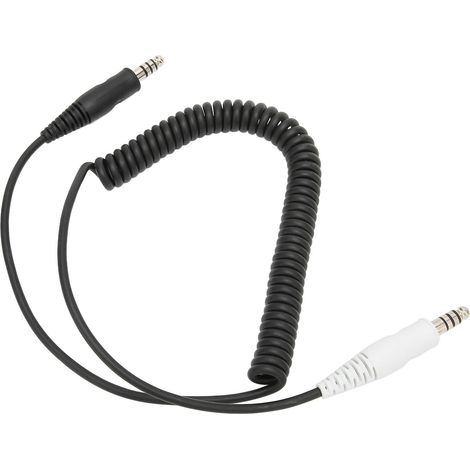 Kit de casque avec adaptateur de cordon extensible et facile à utiliser pour avions IMSA Aviation