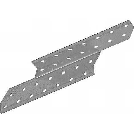 Patte de solivage galvanisé - Droite - 32 x 210 x 2,0 mm - Droite