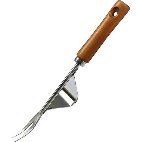 Désherbeur Manuel avec Manche en Bois Désherbage des Racines, Outil de désherbage Manuel Extracteur de Mauvaises Herbes Outil de Jardinage Simple pour désherber et Creuser pour la Plantation (1/5)