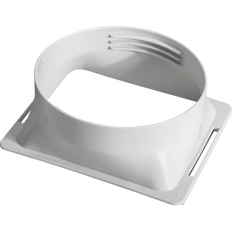 Adaptador de manguera para ventana de aire acondicionado, conector de manguera para aire acondicionado portátil de 150 mm, acoplador de manguera de escape para aire acondicionado portátil, interfaz de (1/5)