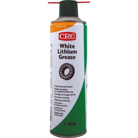 Lubrifiant, graisse Lithium WHITE LITHIUM GREASE, Aérosol de 650ml / 500ml ( Prix pour 1 )