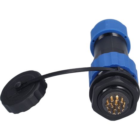 Prise aviation étanche IP68, connecteur à écrou arrière, bornes mâle/femelle, 250 V, 5 A, SP2014 broches (1/5)