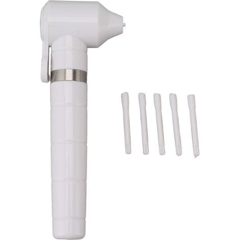 Ortviai Mélangeur Électrique pour Encres de Tatouage – 1 Machine + 5 Bâtonnets, Blanc, ABS Léger et Robuste (1/5)