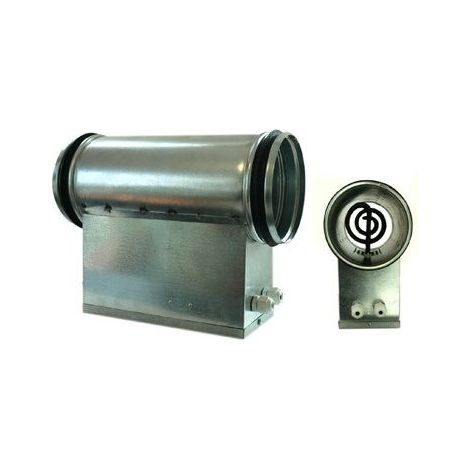 Chauffage de gaine 1200W avec thermostat - sorties 200mm - VENTS
