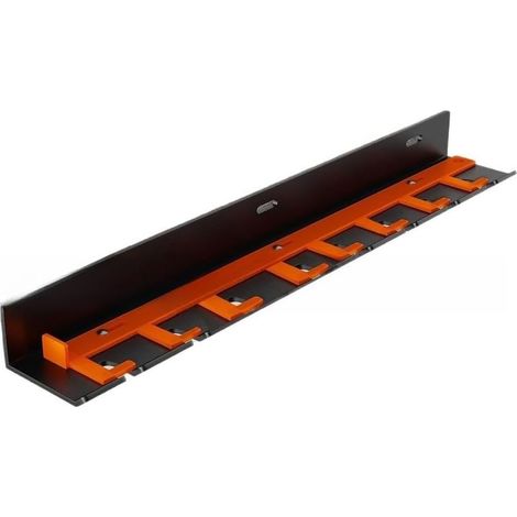Pneumatic tool holder for the garage, iron wall organizer for pneumatic tools, supports efficient workflows through improved accessibility and secure storage (8 (1/5)