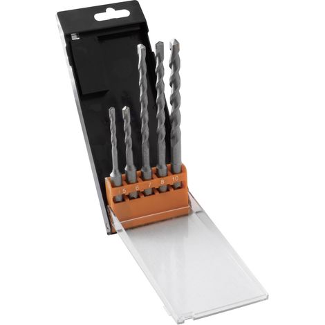 AVIT  AV08012 Hartmetall Hammerbohrer-Set 5teilig 5 mm, 6 mm, 7 mm, 8 mm, 10 mm  SDS-Plus 1 St.