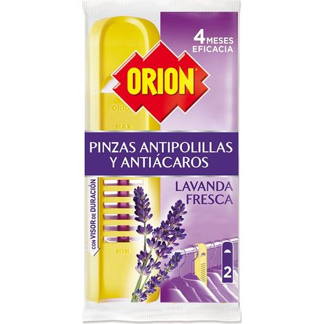 Anti-Milben- und Motten-Clips, Lavendelduft, 3+1 gratis