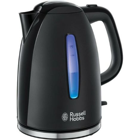 Hervidor eléctrico Russell Hobbs Textures Plus negro 1.7L