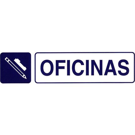 Rotulo Adhesivo 250x63 mm. Oficinas