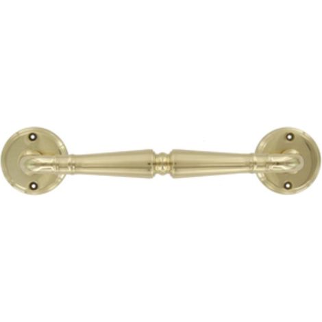 MANIGLIONE OTTONE 603 260 MM LUCIDO VERNICIATO