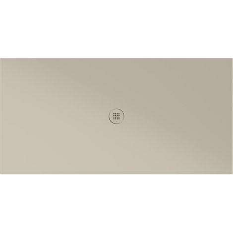 Receveur de douche rectangulaire en céramique 180x90x2cm, creta mat