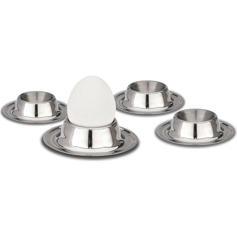 Weis - Set de 4 coquetiers inox