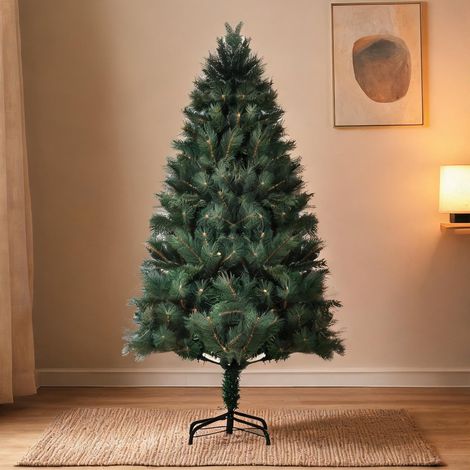 Sapin de Noël grün en kunststoff Metall 90 x 90 x 180 cm (1/5)