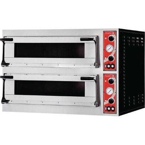 Four à Pizza Double Electrique 400 V 12 kW Rome 2 - Gastro M