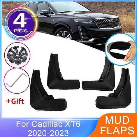 4 Stück Schmutzfänger für Cadillac XT6 2020–2023, vorne und hinten, Kotflügel, Radschutz, neue verbesserte Schmutzfänger, Autozubehör (1/5)