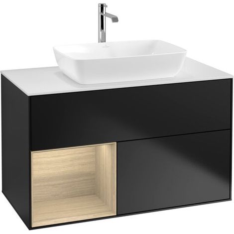Villeroy & Boch G771PCPD Meuble sous-lavabo Finion G77 (1/2)