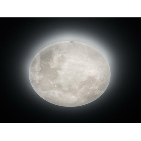 Plafón Led Efecto Fase Lunar Luz Nocturna Lunar Ø60 cm Trio Lighting