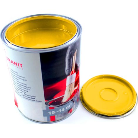 Barniz de pintura amarillo Amazone Nopolux Wilckens Granite, lata de 1 litro (1/2)