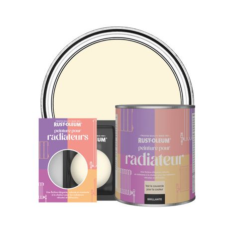 Peinture pour Radiateur, Finition Brillante - Crème Fouettée (1/3)